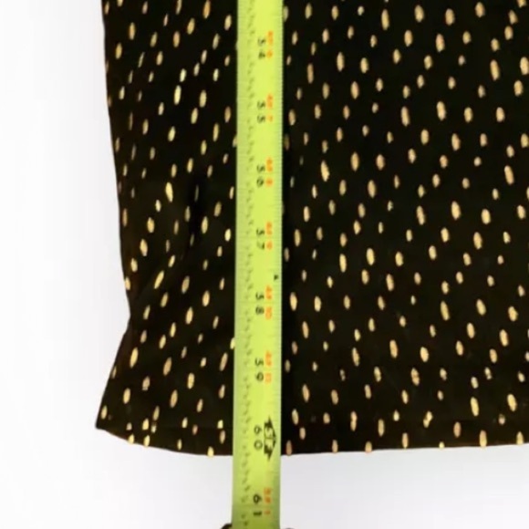 NWT Cache Y2k Halter Black Evening wide leg Jumpsuit Metallic Embellishment  S - Picture 9 of 9